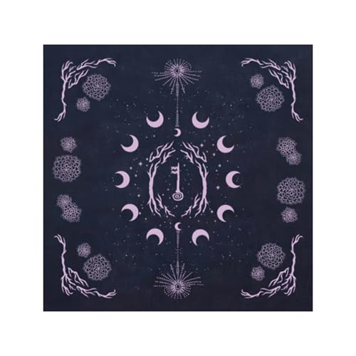 JSGHGDF Tarots Tischdecke Wahrsagetabelle Abdeckungen 3 Größe Option Oracles Brettspiel Matte Square Form Pendel Altars Tischtuch von JSGHGDF