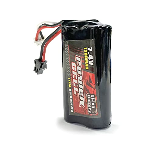 JSGHGDF Verbesserte Wiederaufladbare Batterie 7 4 V 1200 Hohe Kapazität Modifizierte Batterie Scaled Toy Speed Auto Ersatz Zubehör JSGHGDF Verbesserte Wiederaufladbare Batterie 7 4 V 1200 Hohe Kapazität Modifizierte Batterie Scaled Toy Speed Auto Ersatz Zubehör von JSGHGDF