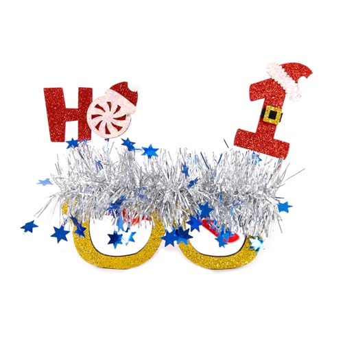 JSGHGDF Weihnachtsbrillen Frames Weihnachtsfeier Eimer Weihnachtskostüm Accessoire Für Erwachsene Kinder Weihnachten Maskerade JSGHGDF Weihnachtsbrillen Frames Weihnachtsfeier Eimer Weihnachtskostüm Accessoire Für Erwachsene Kinder Weihnachten Maskerade von JSGHGDF