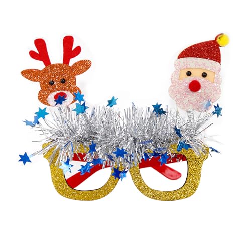 JSGHGDF Weihnachtsbrillen Frames Weihnachtsfeier Eimer Weihnachtskostüm Accessoire Für Erwachsene Kinder Weihnachten Maskerade JSGHGDF Weihnachtsbrillen Frames Weihnachtsfeier Eimer Weihnachtskostüm Accessoire Für Erwachsene Kinder Weihnachten Maskerade von JSGHGDF