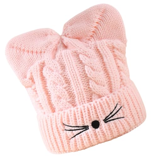 JSGHGDF Wintermützen Kätzchenohren Strickmütze für Halloween Cosplay Foto Requisiten Strickmütze für Jungen und Mädchen Cartoon Ohr JSGHGDF Wintermützen Kätzchenohren Strickmütze für Halloween Cosplay Foto Requisiten Strickmütze für Jungen und Mädchen Cartoon Ohr von JSGHGDF