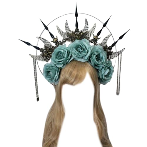 SunGoddess Kopfschmuck Vintage Kopfbedeckung Blume Stirnband SunGoddess Kopfschmuck Vintage Kopfbedeckung Blume Stirnband von JSGHGDF