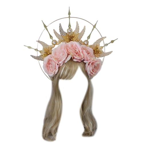 SunGoddess Kopfschmuck Vintage Kopfbedeckung Blume Stirnband SunGoddess Kopfschmuck Vintage Kopfbedeckung Blume Stirnband von JSGHGDF