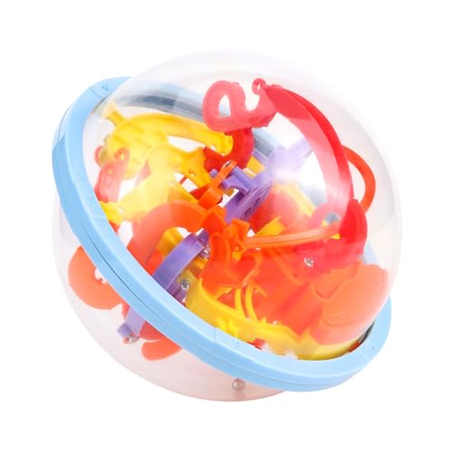 3D Kugellabyrinth, Labyrinth Ball Spiel, Geschicklichkeit Labyrinth Puzzle Ball mit 100 Level für Fortgeschrittene, Geschenke für Kinder und Erwachsene ab 5 Jahren 3D Kugellabyrinth, Labyrinth Ball Spiel, Geschicklichkeit Labyrinth Puzzle Ball mit 100 Level für Fortgeschrittene, Geschenke für Kinder und Erwachsene ab 5 Jahren von JSMTKJ