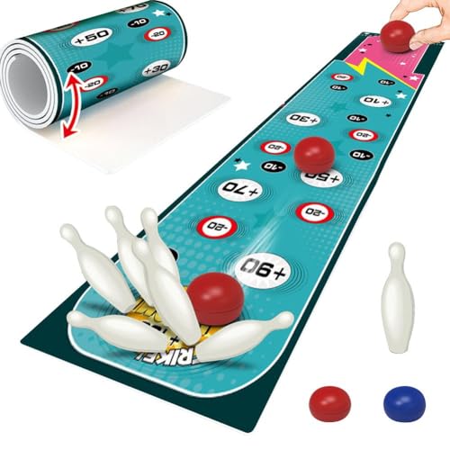 JSNKJLMN Tabletop Curling Game,Table Top Curling Game Set,Compact Curling Family Games for Kids and Adults Mini Tabletop Game Foldable Family Game For Home Travel von JSNKJLMN