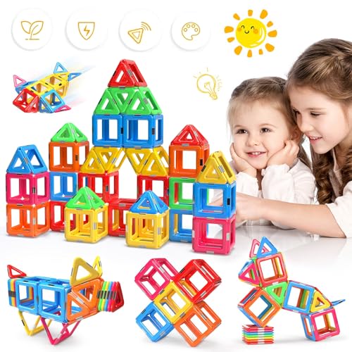 Magnetische Bausteine, Magnete Bauklötze Spielzeug 30 Magnetbausteine Kreativität Pädagogische 3D Magnete Puzzle zum für Kinder ab 3+ Jahre Starke Magnet Spielzeu Weihnachten Geburtstags Geschenk Magnetische Bausteine, Magnete Bauklötze Spielzeug 30 Magnetbausteine Kreativität Pädagogische 3D Magnete Puzzle zum für Kinder ab 3+ Jahre Starke Magnet Spielzeu Weihnachten Geburtstags Geschenk von JSUEU
