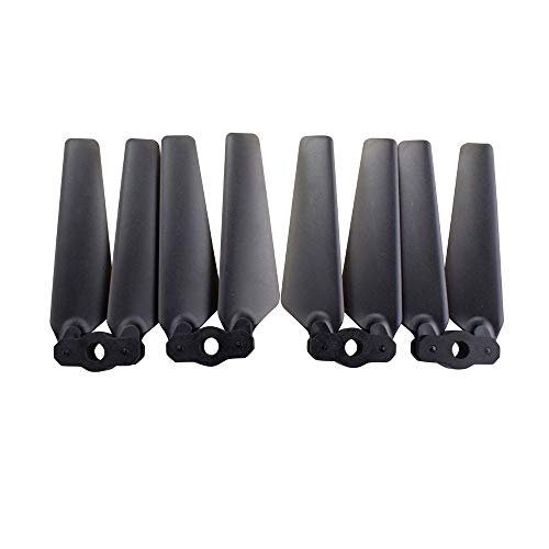 JSxhisxnuid Drone Propeller für MJX B7 Bugs 7 für Holy Stone HS510 GPS Drone, Faltbare RC Drohne Quadcopter Zubehörteile Quick Release (Schwarz) (4 PCS) von JSxhisxnuid