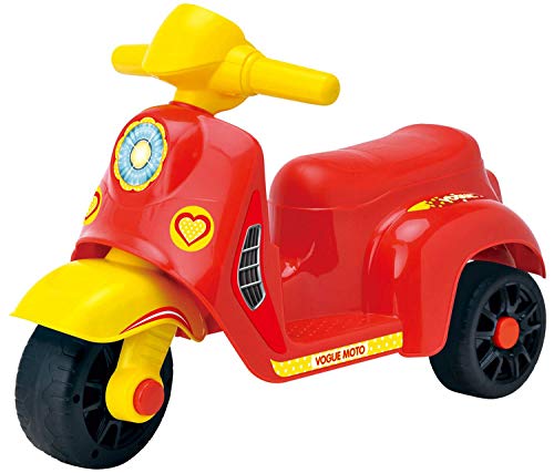 Luna Rutscher Motorroller Roller Kinder Rutschfahrzeug Rot von JT-Lizenzen