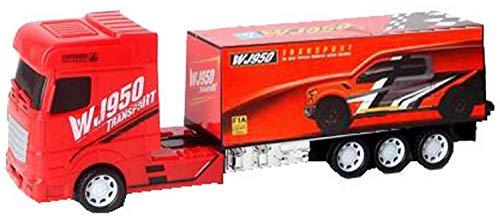JT-Lizenzen Luna Transporter Mega Truck 40cm Lastwagen Frontlenker LKW Auflieger 2 Rennwagen JT-Lizenzen Luna Transporter Mega Truck 40cm Lastwagen Frontlenker LKW Auflieger 2 Rennwagen von JT-Lizenzen
