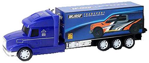 JT-Lizenzen Luna Transporter Mega Truck 40cm Lastwagen Hauben LKW Auflieger 2 Rennwagen +3J von JT-Lizenzen