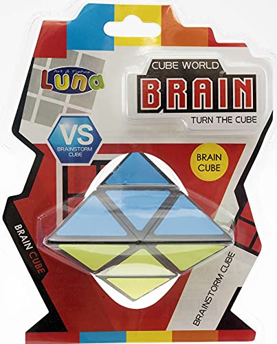 Luna Zauberpyramide Brain Pyraminx Dreieck 2x2 Geduldspiel Strategiespiel +7J von JT-Lizenzen