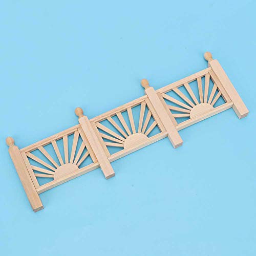 1:12 Puppenhaus Miniatur Handläufe Garten Accessoire Balkon Dekoration Spielzeug von JTLB