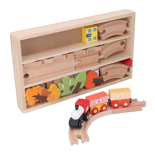 JTLB Holzstrecke Set Hand Eye Coordination Bildungskinder Spielzeug Railway Kit für Eisenbahnspielzeug JTLB Holzstrecke Set Hand Eye Coordination Bildungskinder Spielzeug Railway Kit für Eisenbahnspielzeug von JTLB