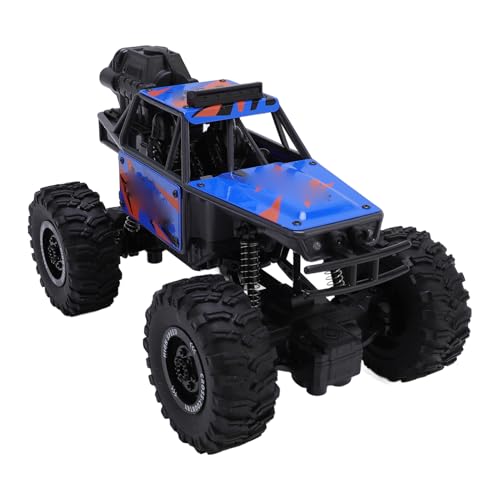 JTLB 2,4 G RC -Off -Straßenauto mit Spray und Leichten 5 -Kanal -WLAN -Fernbedienungsauto -Spielzeug für Kinderlegierung (Blau) von JTLB