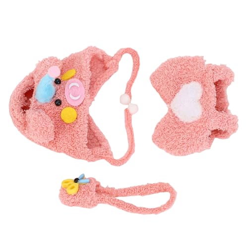 JTLB Nette Piggy -Puppenkleidung für 17 cm Puppen mit Accessorie, Hergestellt aus Premium -Faser, Stoff, Langlebig, Komfortabel, Charmant, Leichtes Dressing für Teenager von JTLB