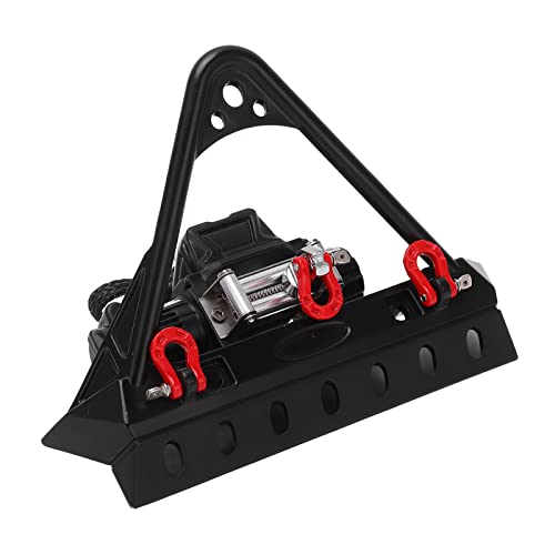 JTLB RC-Frontstoßstangen-Windenlicht, Eisen-Kunststoff-Stoßstange mit Hoher Härte und LED-Leuchten für, Defender, Axial SCX10 SCX10 II, 90046 90047-Installation JTLB RC-Frontstoßstangen-Windenlicht, Eisen-Kunststoff-Stoßstange mit Hoher Härte und LED-Leuchten für, Defender, Axial SCX10 SCX10 II, 90046 90047-Installation von JTLB
