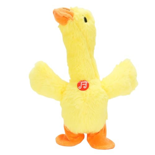 JTLB Tanzen Singen Walking Duck Toy, Interaktives Ausgestopftes Tier für Baby, mit Musik und Bewegung für Auditorisches Lernen, Motorische Fähigkeiten von JTLB