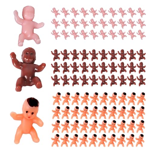 JTMKYO 100 Stück Engelspuppen, kleine Plastikpuppen, Mini-Plastikpuppen, Minipuppen für Partys, Spiele, Partydekorationen und Bastelarbeiten. JTMKYO 100 Stück Engelspuppen, kleine Plastikpuppen, Mini-Plastikpuppen, Minipuppen für Partys, Spiele, Partydekorationen und Bastelarbeiten. von JTMKYO