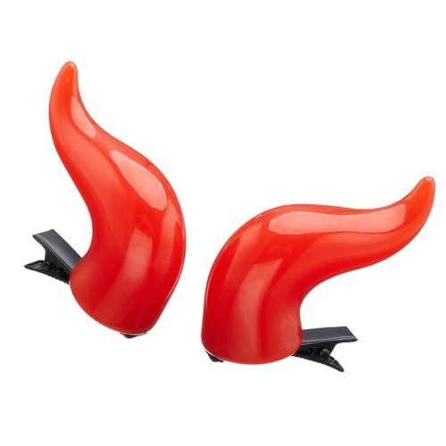 JTQYFI 1 Paar Devil Horn Haarclip Für Halloween Cosplay Kostüm Accessoire Horn Haarnadel Erwachsene Anime Requisiten Anziehung Kopfbedeckung JTQYFI 1 Paar Devil Horn Haarclip Für Halloween Cosplay Kostüm Accessoire Horn Haarnadel Erwachsene Anime Requisiten Anziehung Kopfbedeckung von JTQYFI