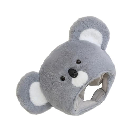 JTQYFI Halloween Koala Pelzige Kopfbedeckung Perfekt Für Rollenspiele Kostümpartys Plüsch Pelzhut Cartoon Koala Thema JTQYFI Halloween Koala Pelzige Kopfbedeckung Perfekt Für Rollenspiele Kostümpartys Plüsch Pelzhut Cartoon Koala Thema von JTQYFI