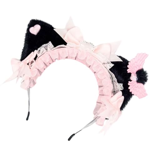 JTQYFI Kätzchen Stirnbänder Cosplay Bows Flügel Katzen Ohrhaarbänder Kopfbedeckung Make Up Waschen Von Gesicht Haarbändern Geburtstagsfeier JTQYFI Kätzchen Stirnbänder Cosplay Bows Flügel Katzen Ohrhaarbänder Kopfbedeckung Make Up Waschen Von Gesicht Haarbändern Geburtstagsfeier von JTQYFI