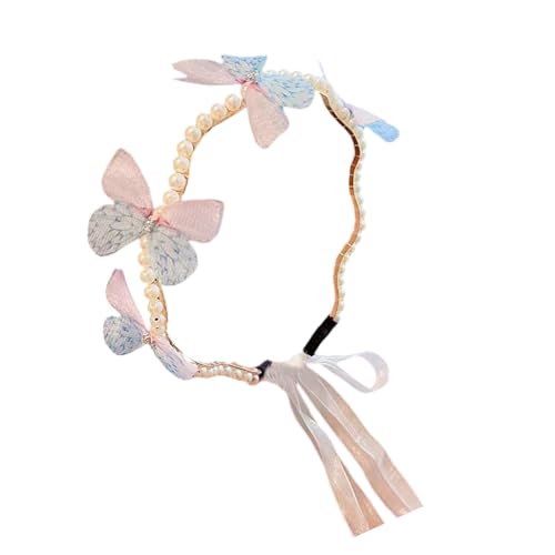 JTQYFI Mädchen Hair Hoop Schmetterling Perlen Kronen Für Königin Geburtstag Stirnbänder Foto Requisiten Elegante Kostüm Kopfbedeckung JTQYFI Mädchen Hair Hoop Schmetterling Perlen Kronen Für Königin Geburtstag Stirnbänder Foto Requisiten Elegante Kostüm Kopfbedeckung von JTQYFI