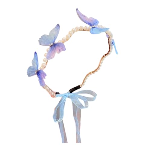 JTQYFI Mädchen Hair Hoop Schmetterling Perlen Kronen Für Königin Geburtstag Stirnbänder Foto Requisiten Elegante Kostüm Kopfbedeckung JTQYFI Mädchen Hair Hoop Schmetterling Perlen Kronen Für Königin Geburtstag Stirnbänder Foto Requisiten Elegante Kostüm Kopfbedeckung von JTQYFI