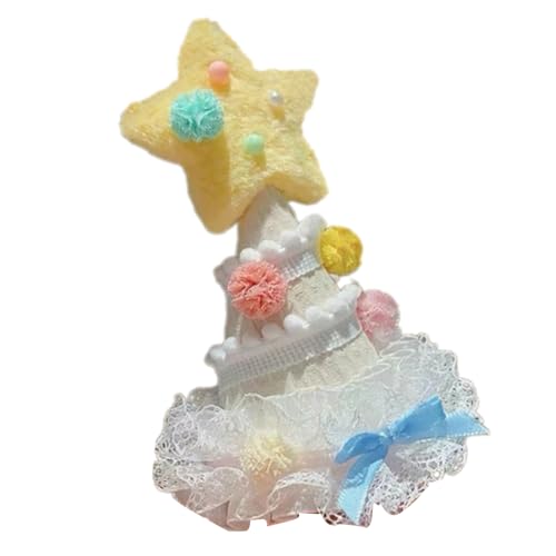 JTQYFI Schöner Star Bowknot Hairhoop Dekorative Kopfbedeckungshaarclip Für Kinder Für Erwachsene Musik Festival Geburtstagsfeier Event Party Kopfbedeckung von JTQYFI