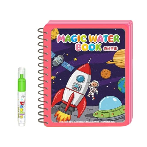 JTQYFI Wiederverwendbares Magisches Wasserzeichnung Buch Und Wasserstift Für Kinder Bildungswasserfärbung Und Kritzelndes Bildungskunstspielzeug JTQYFI Wiederverwendbares Magisches Wasserzeichnung Buch Und Wasserstift Für Kinder Bildungswasserfärbung Und Kritzelndes Bildungskunstspielzeug von JTQYFI