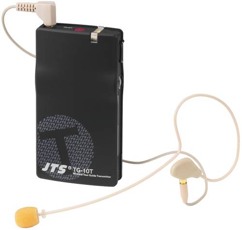 JTS TG-10T/1 Headset Sprach-Mikrofon Übertragungsart (Details):Funk, Kabellos Kopfhörer (3.5mm Kli von JTS