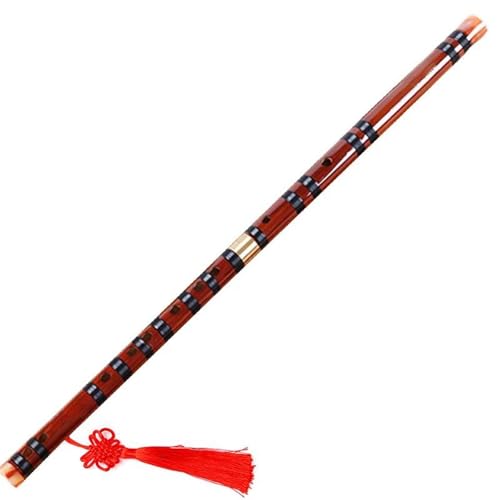 Professionelle Bambusflöte Bambusflöte mit handgefertigtem Holzblasinstrument(C) von JTYUERWQ