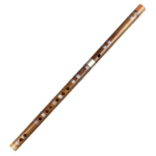 Professionelle Bambusflöte Braunes handgefertigtes Bambusflöten Musikinstrument(F) von JTYUERWQ