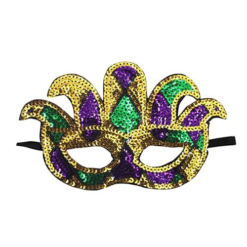 JUANMAO Venezianische Masken Damen Sexy - Venezianische Maske Damen Maskenball Cosplay Fasching Verkleidung Venezianische Maske Abendkleid Tanz Ball Party Venezianische Maske von JUANMAO