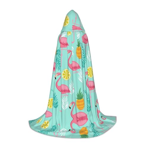 JUANYQME Kapuzenumhang mit Flamingo-Druck für Jugendliche, stilvoll, bequem, für Kinder, Teenager JUANYQME Kapuzenumhang mit Flamingo-Druck für Jugendliche, stilvoll, bequem, für Kinder, Teenager von JUANYQME