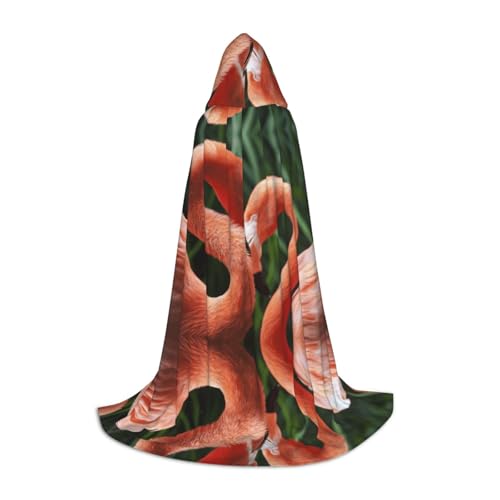 JUANYQME Kapuzenumhang mit Flamingo-Druck für Jugendliche, stilvoll, bequem, für Kinder, Teenager JUANYQME Kapuzenumhang mit Flamingo-Druck für Jugendliche, stilvoll, bequem, für Kinder, Teenager von JUANYQME