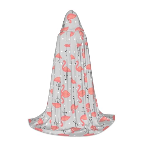 JUANYQME Kapuzenumhang mit Flamingo-Druck für Jugendliche, stilvoll, bequem, für Kinder, Teenager JUANYQME Kapuzenumhang mit Flamingo-Druck für Jugendliche, stilvoll, bequem, für Kinder, Teenager von JUANYQME