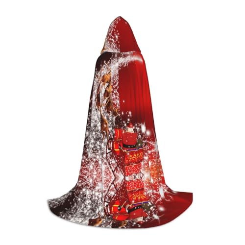 JUANYQME Kapuzenumhang mit Weihnachtsmotiv für Teenager, stilvoll, bequem, für Kinder, Teenager JUANYQME Kapuzenumhang mit Weihnachtsmotiv für Teenager, stilvoll, bequem, für Kinder, Teenager von JUANYQME
