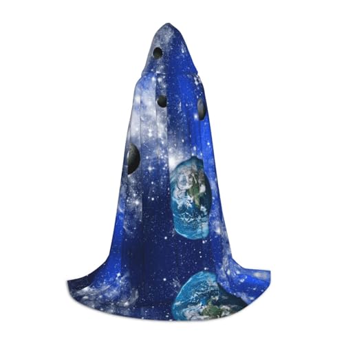 JUANYQME Umhang mit Kapuze mit Planeten-Galaxie-Druck, für Teenager, stilvoll, bequem, für Kinder, Teenager JUANYQME Umhang mit Kapuze mit Planeten-Galaxie-Druck, für Teenager, stilvoll, bequem, für Kinder, Teenager von JUANYQME