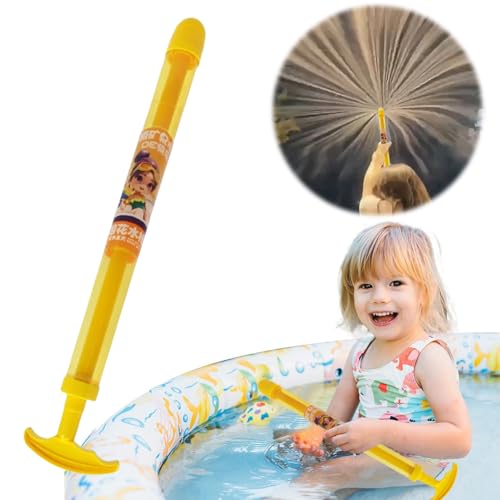 Feuerwerk Wasserpistolen-Spielzeug, Wassersprüh-Spielzeug, Wasserspielzeug for Pool und Strand, Romantischer Feuerwerk-Wasserzerstäuber, Sprühstab Kinder Party Sommer Stimmungsspielzeug (C) von JUCHRZEY