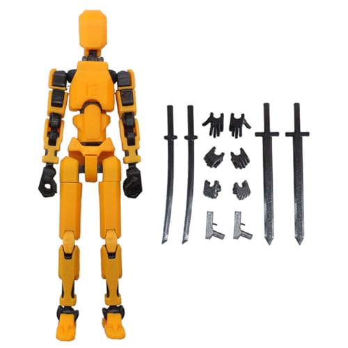 JUCHRZEY 1 Set 3D-Gedruckter beweglicher Roboter mit Mehreren Gelenken, bewegliche 3D-gedruckte Schaufensterpuppe mit 13 Figuren, Spielzeug for Kinder und Erwachsene, Geschenke JUCHRZEY 1 Set 3D-Gedruckter beweglicher Roboter mit Mehreren Gelenken, bewegliche 3D-gedruckte Schaufensterpuppe mit 13 Figuren, Spielzeug for Kinder und Erwachsene, Geschenke von JUCHRZEY