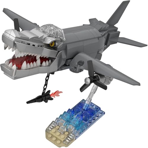 JUCHRZEY Tralalero Tralala Figuren Baukasten Set, Italienische Gehirnrot Figuren Sammelset for Fans, 3D Sammelfiguren fürs Büro (Krokodil) von JUCHRZEY