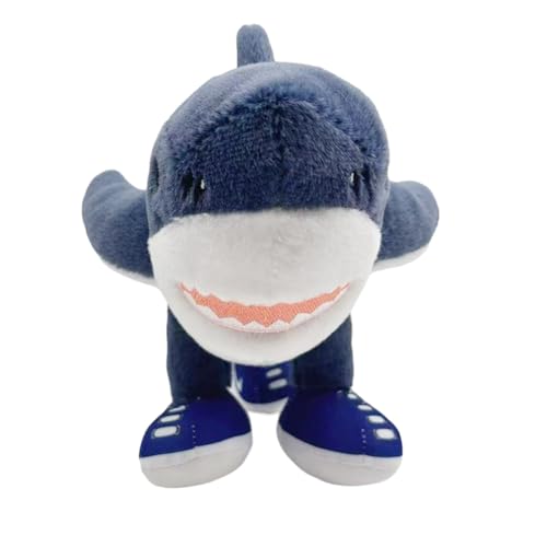 JUCHRZEY Tralalero Tralala Plush Figure, Tung Tung Tung Sahur Plush Toy, Funny Fluffy Doll, Home Decor Gift for Fans (A) von JUCHRZEY
