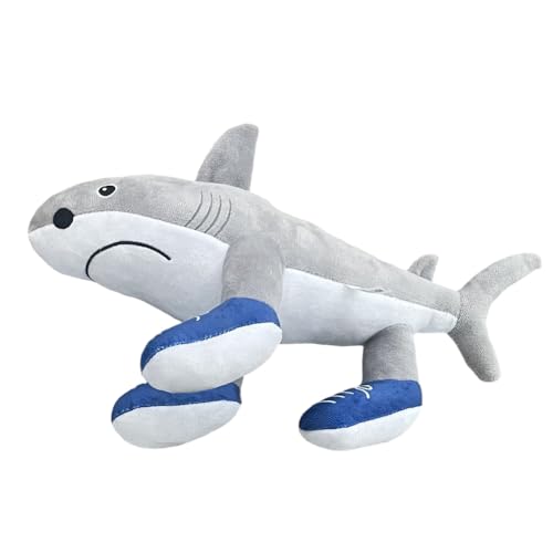 JUCHRZEY Tralalero Tralala Plush Figure, Tung Tung Tung Sahur Plush Toy, Funny Fluffy Doll, Home Decor Gift for Fans (B) von JUCHRZEY