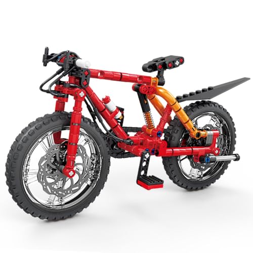 JUCYJULY Technik Fahrrad Bausteine für MELIDA, 212 Klemmbausteine Technik Mountainbike Motorrad Bausatz, MOC Supermotorrad Modellbausatz Superbike Spielzeug Geschenk JUCYJULY Technik Fahrrad Bausteine für MELIDA, 212 Klemmbausteine Technik Mountainbike Motorrad Bausatz, MOC Supermotorrad Modellbausatz Superbike Spielzeug Geschenk von JUCYJULY