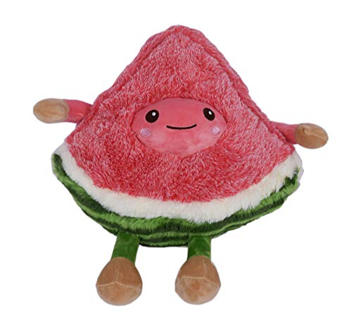 JUDEWY Fruchtplüschtiere, Kirsche, Ananas, Wassermelone niedliche Plüschtiere Kinder (xigua) von JUDEWY