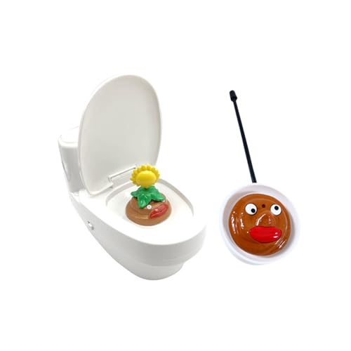 JUDEWY Kreative 5-Zoll-Wassersprüh-Toilette, Fernbedienungsknopf-Sprühwasser, Lustiges Wassersprüh-Spielzeug, Streich-Spielzeug JUDEWY Kreative 5-Zoll-Wassersprüh-Toilette, Fernbedienungsknopf-Sprühwasser, Lustiges Wassersprüh-Spielzeug, Streich-Spielzeug von JUDEWY