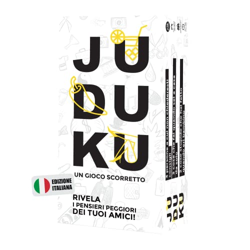 ATM Gaming Juduku Kartenspiel, 480 Karten, Limitierte Auflage lustiges Brettspiel für Erwachsene – perfekt für Partys – Italienische Version ATM Gaming Juduku Kartenspiel, 480 Karten, Limitierte Auflage lustiges Brettspiel für Erwachsene – perfekt für Partys – Italienische Version von ATM Gaming