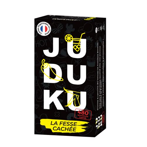 Jududuu Gesellschaftsspiel Das versteckte Gesicht Kartenspiel Hergestellt in Frankreich bereits mehr als 1 Million Spieler Gesellschaftsspiel ideal für Abend lustiges und originelles Geschenk von JUDUKU