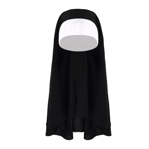 JUFYVO Halloween Nonne Kopfschmuck Halloween Nonne Kostüme Religiöse Verkleidung Zubehör Frauen Mädchen Verkleidung für Cosplay Rollenspiel JUFYVO Halloween Nonne Kopfschmuck Halloween Nonne Kostüme Religiöse Verkleidung Zubehör Frauen Mädchen Verkleidung für Cosplay Rollenspiel von JUFYVO