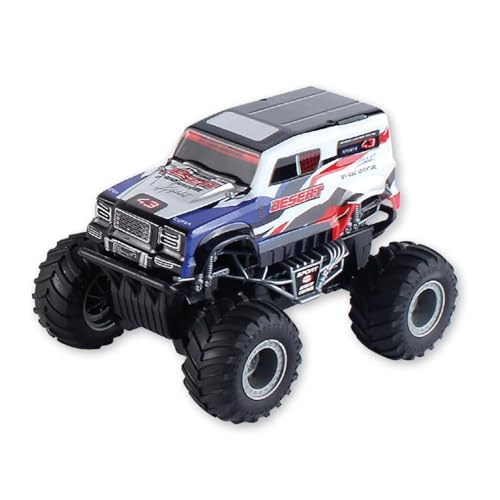 JUGATOYS - Ferngesteuertes Monster Truck, Funksteuerung, Spielzeugsteuerung, Geländefahrzeug, Fernbedienung, 27 MHz, Maßstab 1:20, für Jungen und Mädchen ab 3 Jahren, 18 x 13 x 13 cm JUGATOYS - Ferngesteuertes Monster Truck, Funksteuerung, Spielzeugsteuerung, Geländefahrzeug, Fernbedienung, 27 MHz, Maßstab 1:20, für Jungen und Mädchen ab 3 Jahren, 18 x 13 x 13 cm von JUGATOYS
